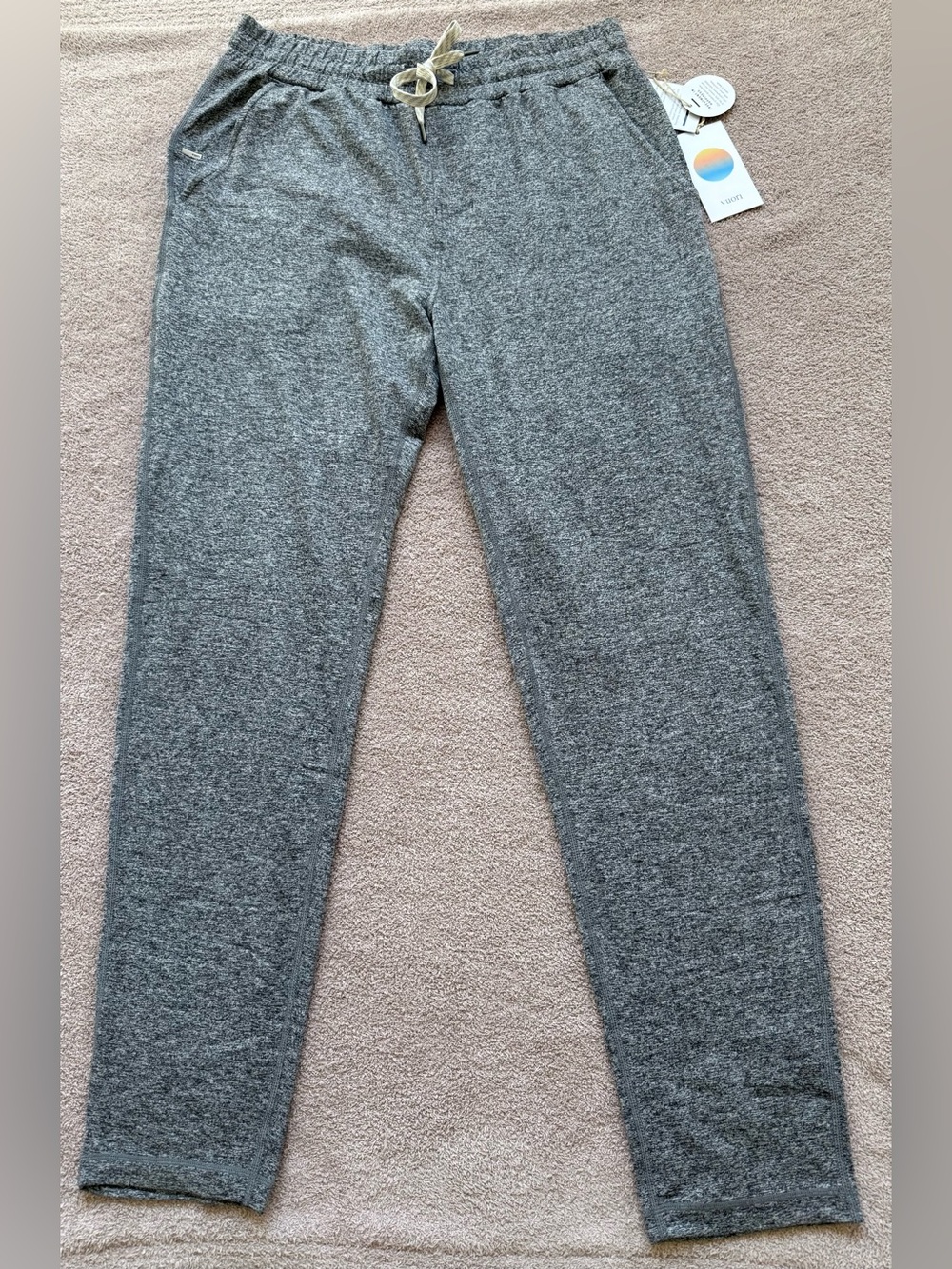 Vuori - MENS - Ponto Performance Pant 30" - HEATHER GREY